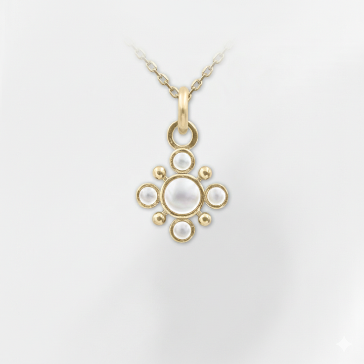 Anastasia Cross Necklace - Helen Georgio