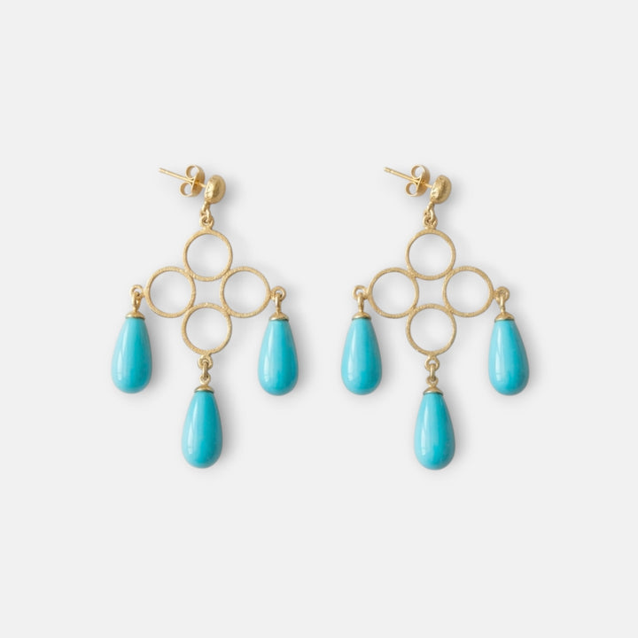 Nina Chandelier Earrings