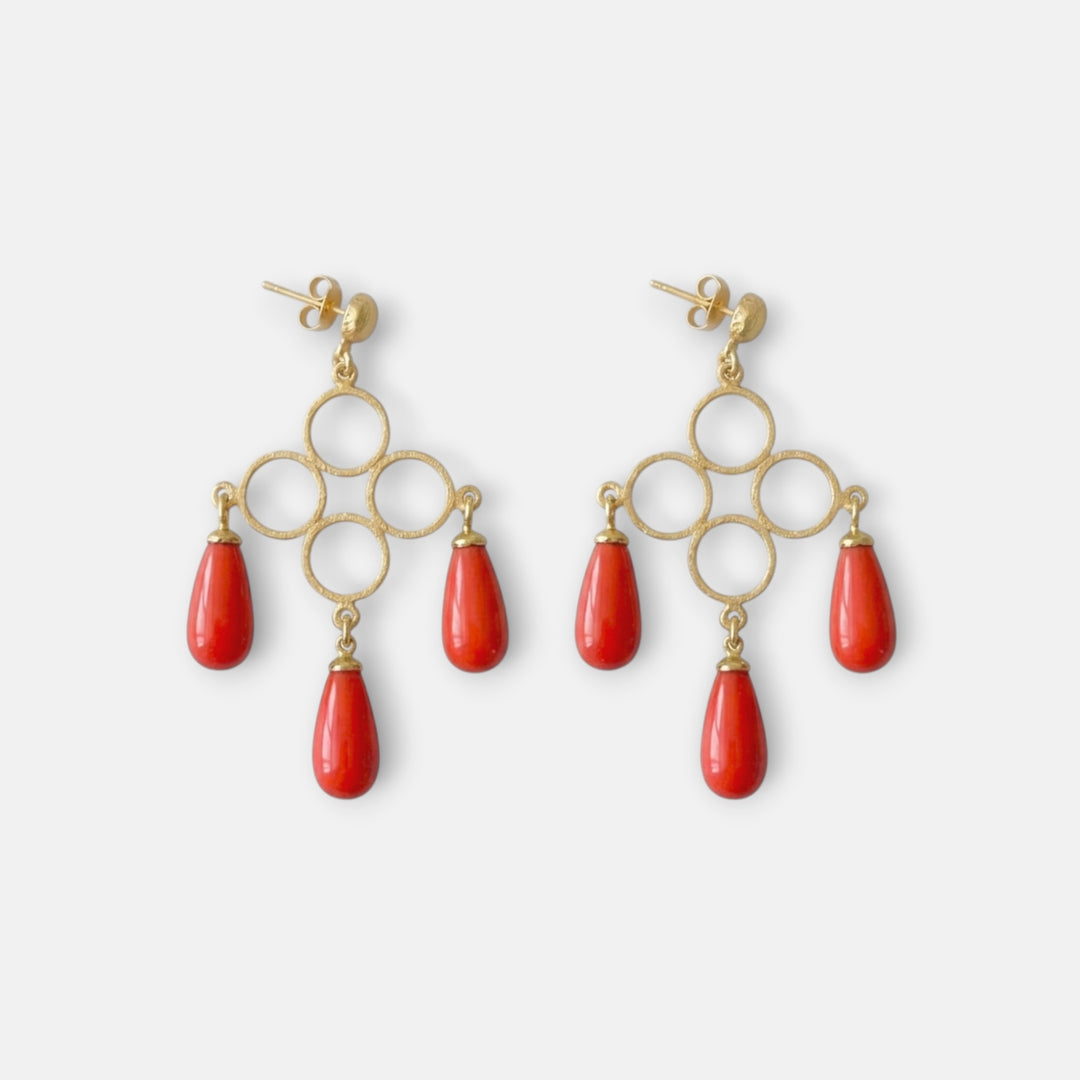Nina Chandelier Earrings