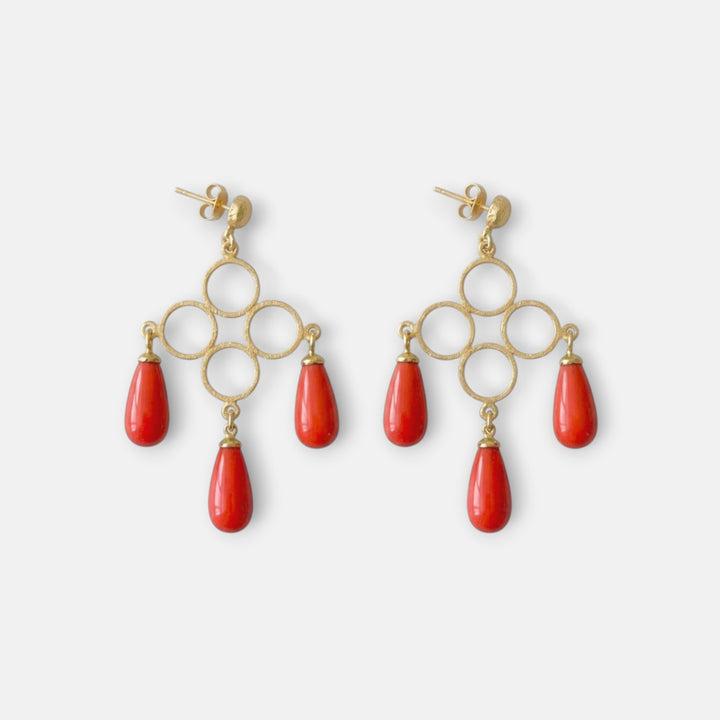 Nina Chandelier Earrings