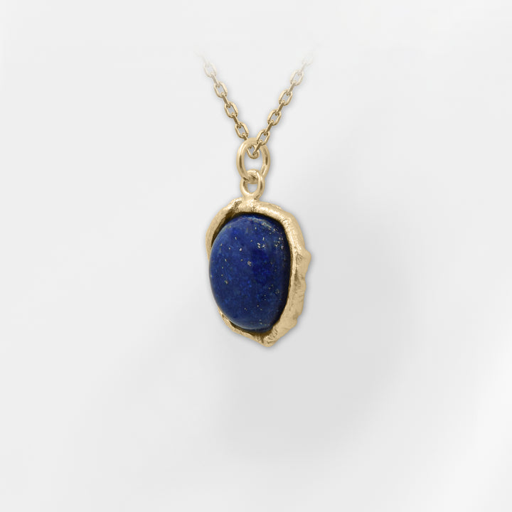 Orion, Handmade Lapis Lazuli Pendant-Necklace