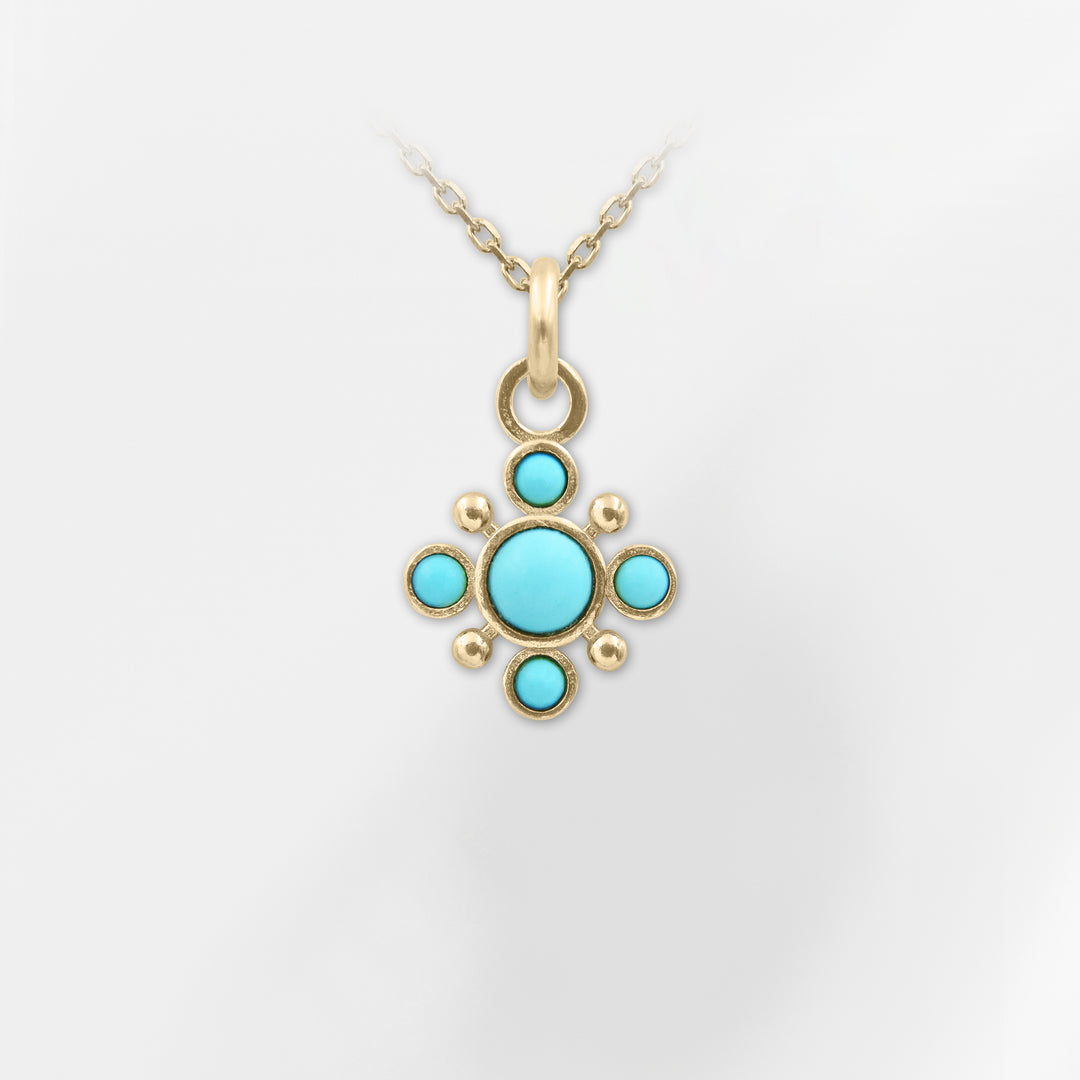 Anastasia Cross Necklace - Helen Georgio