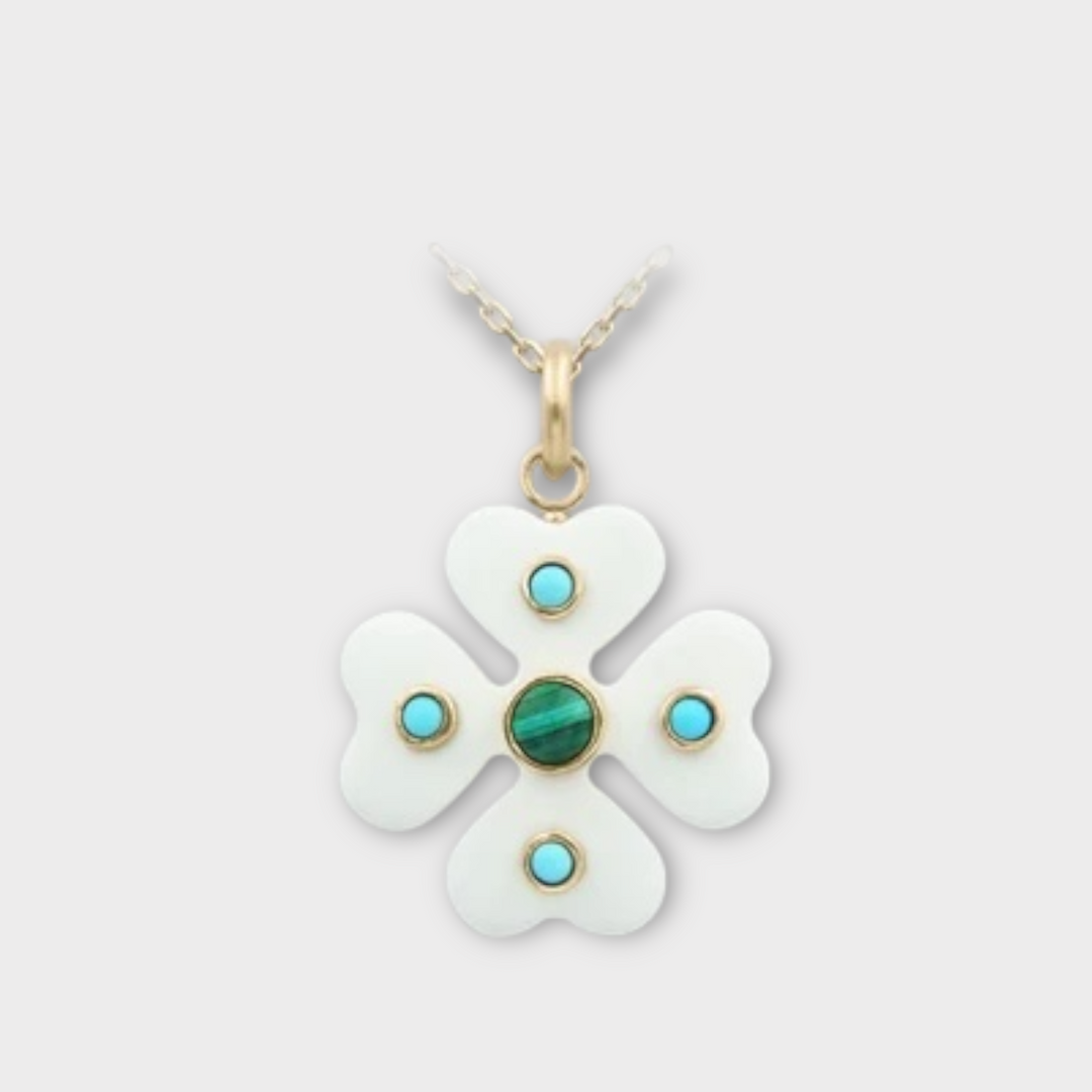 Hara Clover Necklace - Helen Georgio