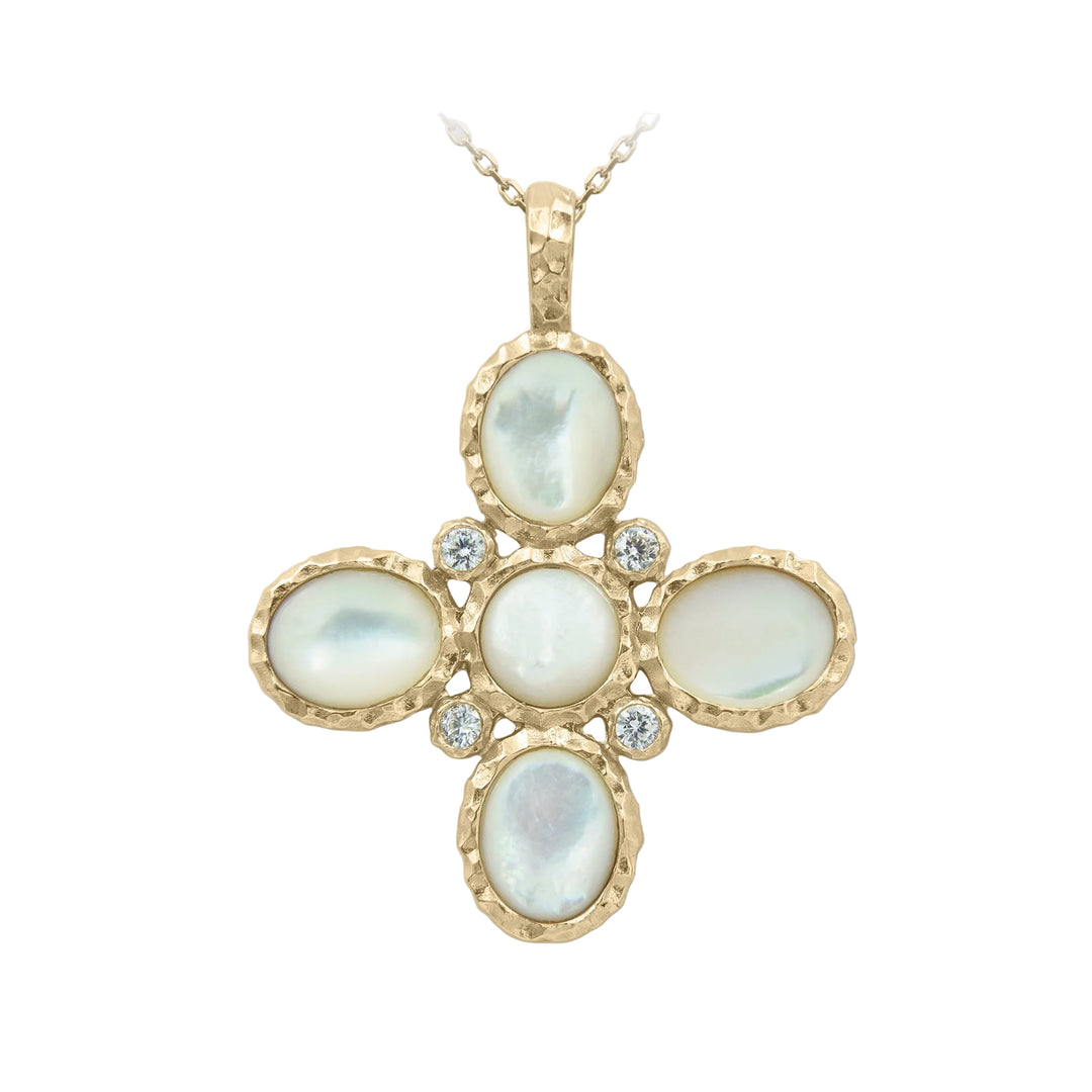 Lydia Cross Necklace - Large