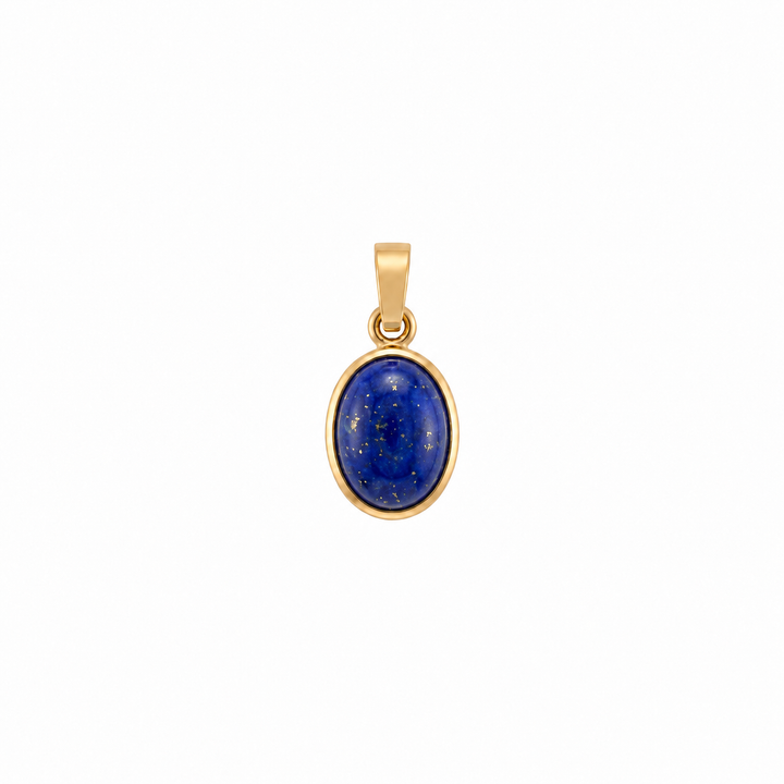 Leda Oval Gemstone Pendant