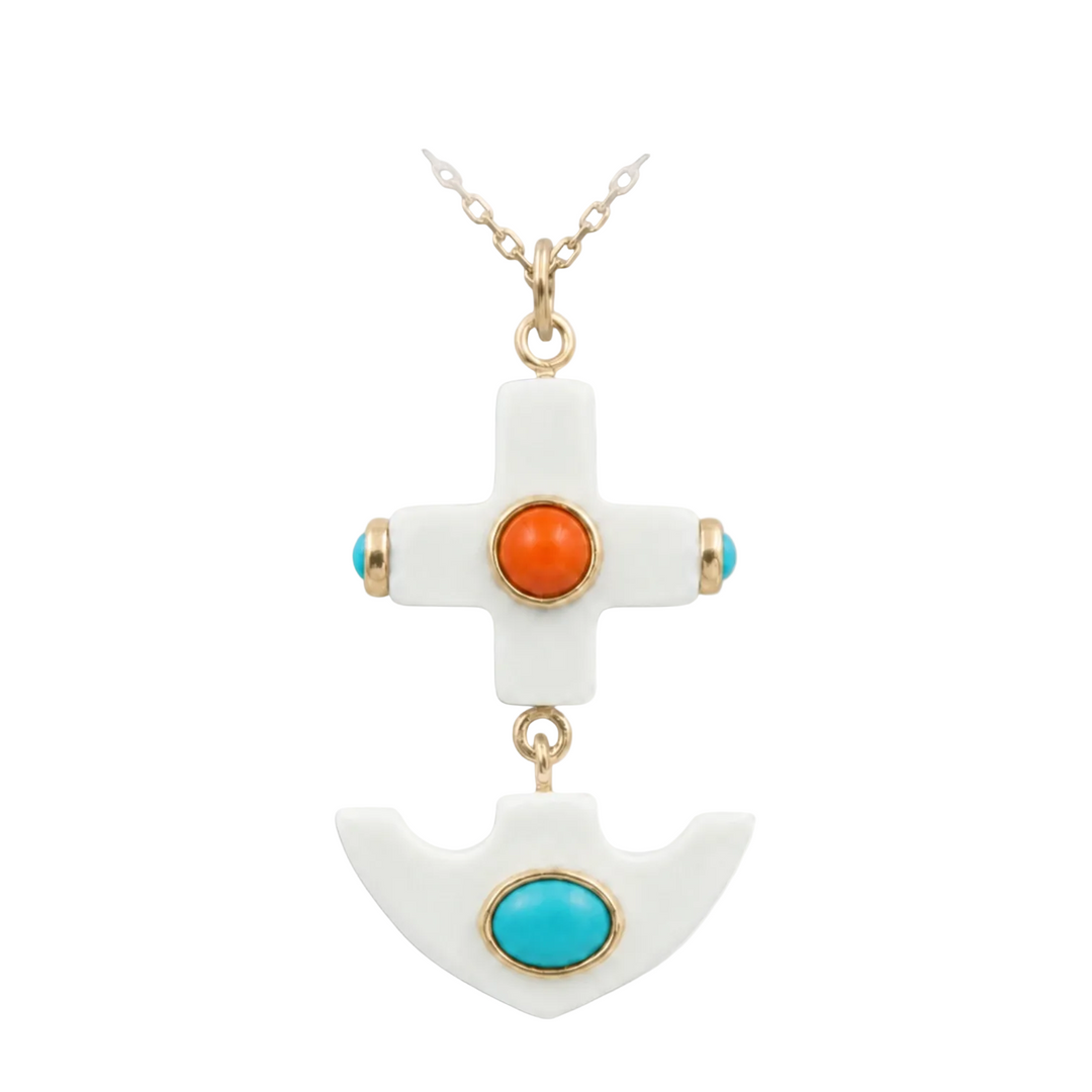 Limani Anchor Necklace