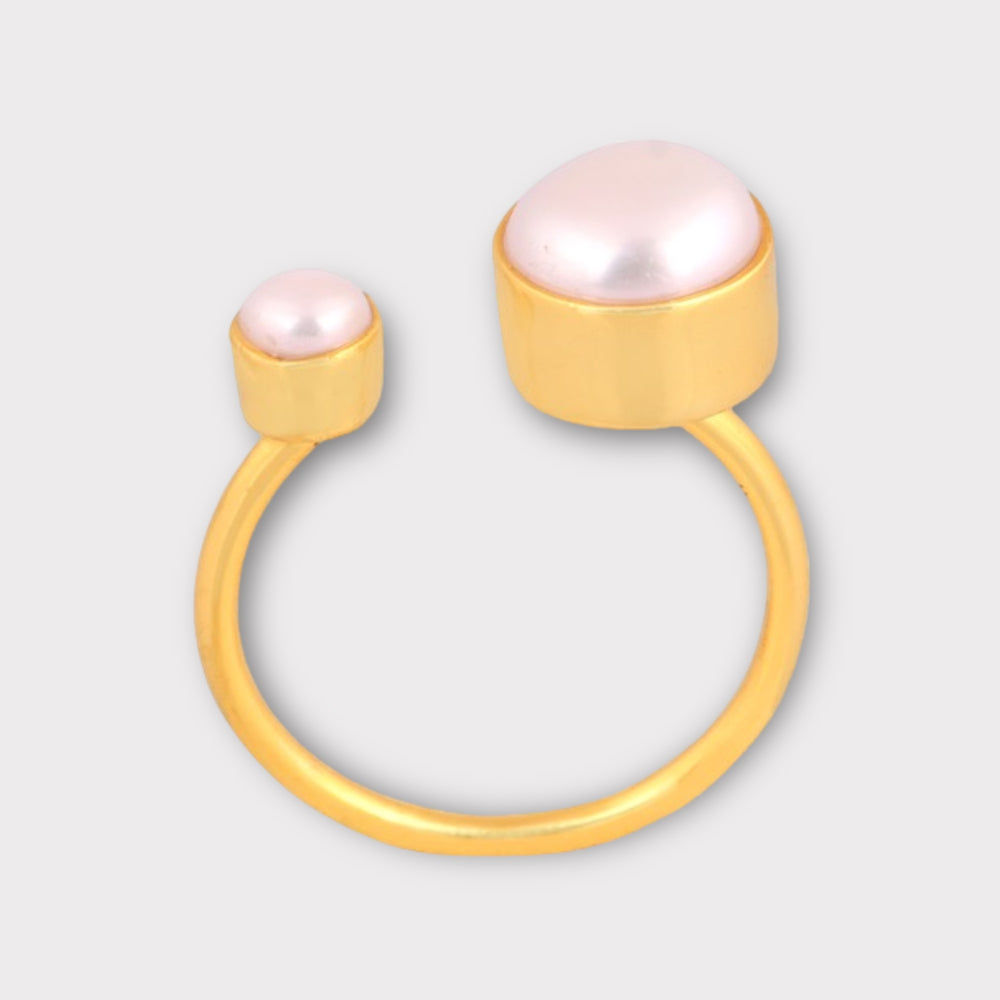 Chloe Ring with Pearls - Helen Georgio