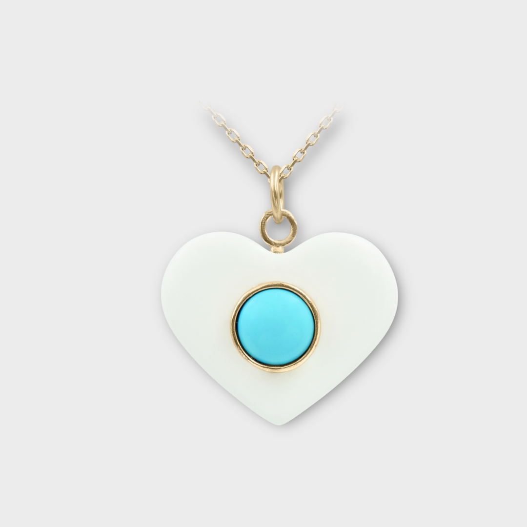 Amor Heart Necklace - Helen Georgio