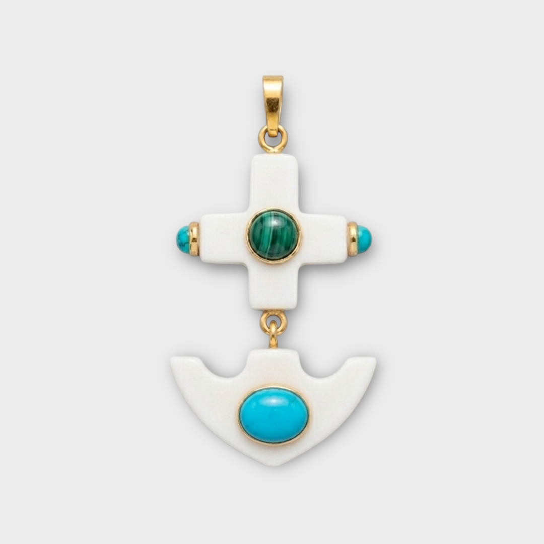 Limani Anchor Necklace